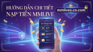 Banner hướng dẫn chi tiết các phương thức nạp tiền an toàn vào ứng dụng MMLive, hình ảnh chính thức từ website otxe.io.